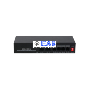 Switch PoE 4 port (Hỗ trợ 2 cổng mạng uplink) KX-ASW04-P2