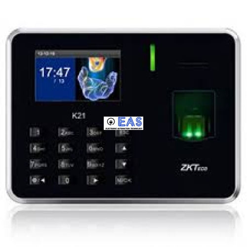 Máy chấm công vân tay hiệu: ZKTeco, Mã hàng: K21